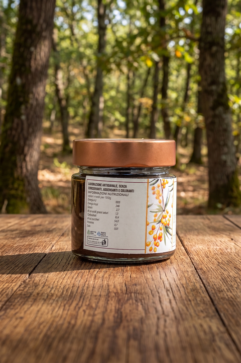 Crema di Nespole Germaniche al Cioccolato con Uvetta e Scorzette di Arancia Candite